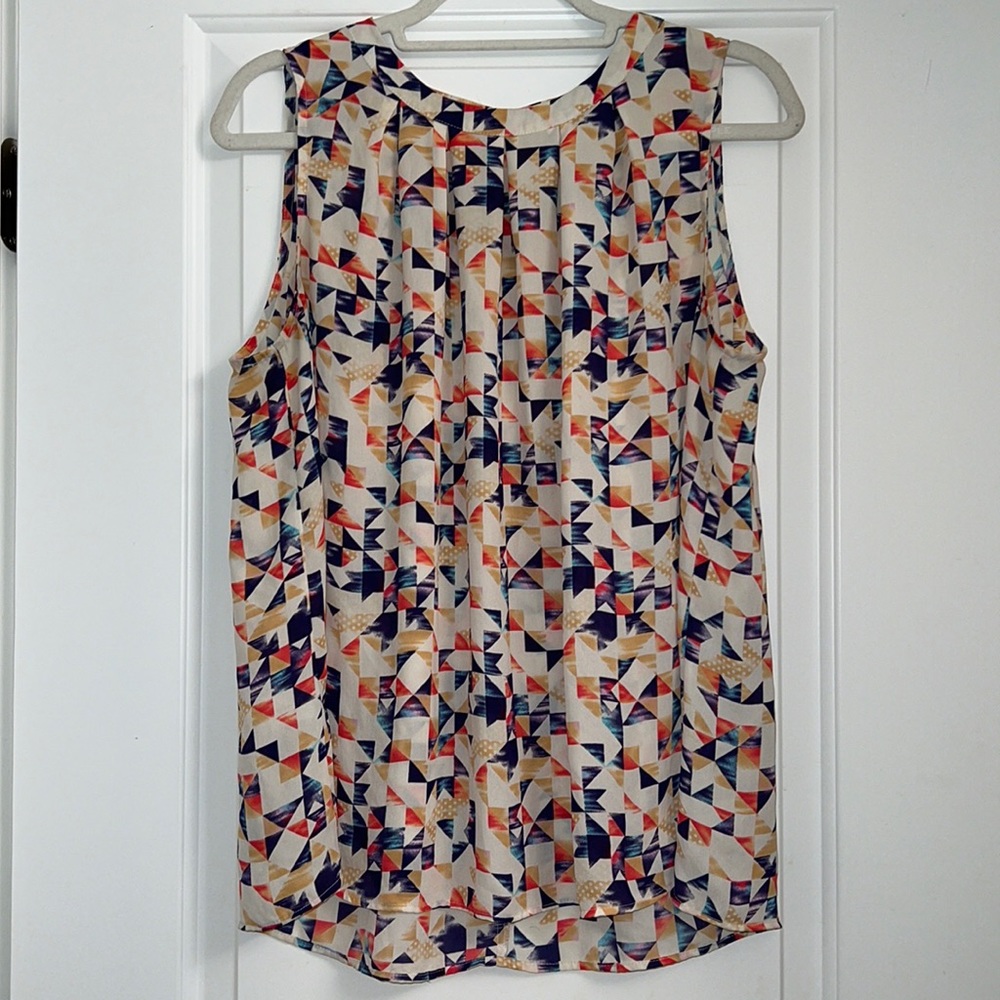 Stitch Fix Daniel Rainn abstract print top
